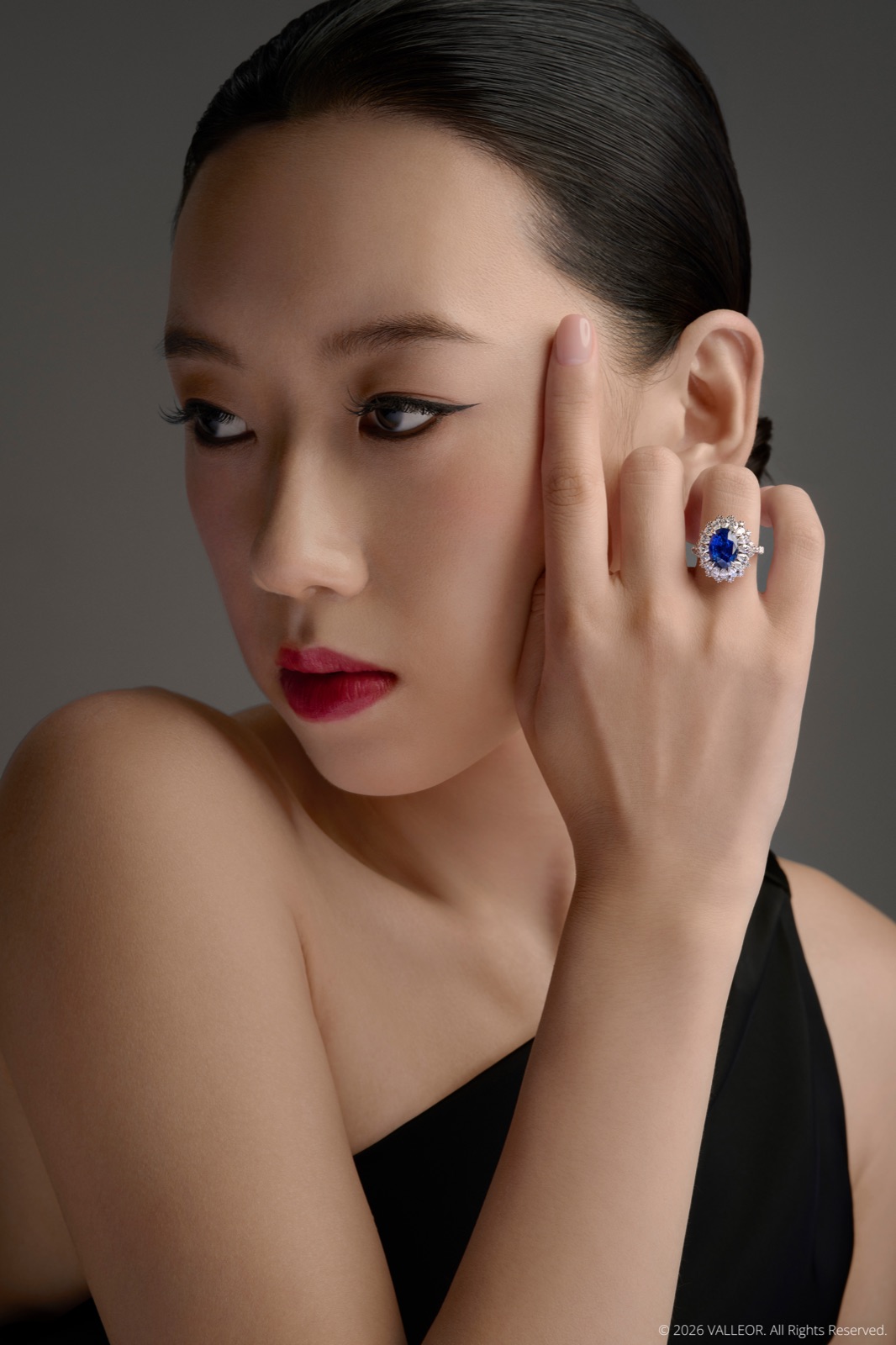 Royal Blue Sapphire Ring, image 1