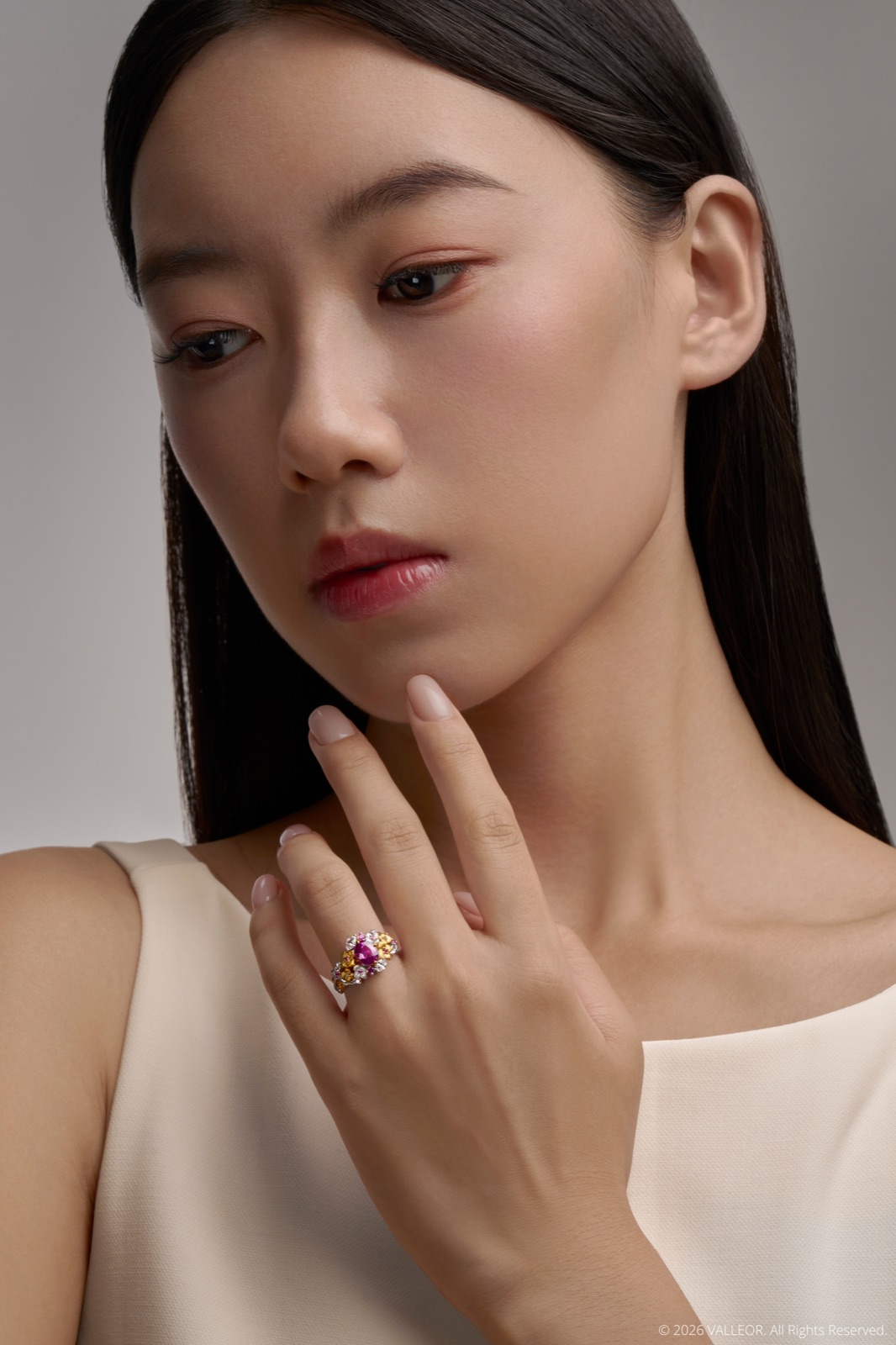 Purple Sapphire Ring