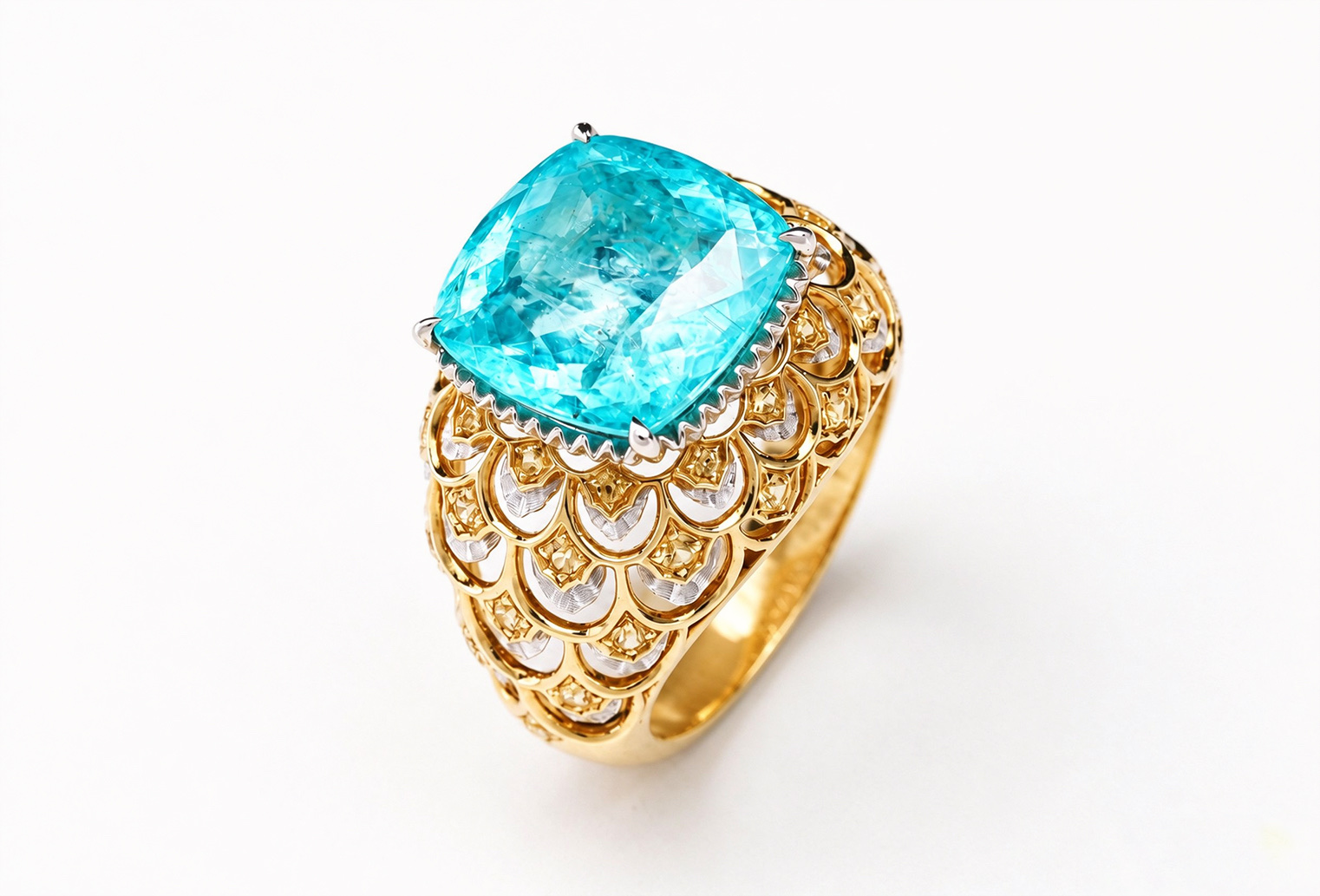 Paraiba Cocktail Ring